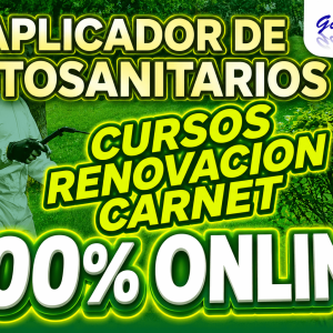 CURSO DE RENOVACION ONLINE CARNET DE APLICADOR DE PRODUCTOS FITOSANITARIOS NIVEL BASICO